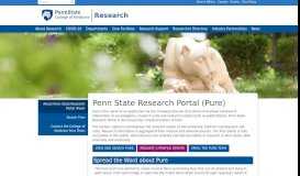 
							         Penn State Research Portal (Pure) – Penn State College of Medicine ...								  
							    