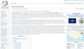 
							         Pennsylvania - Wikipedia								  
							    