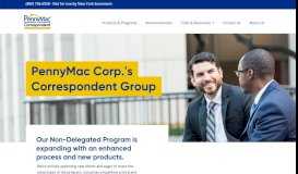 
							         PennyMac Correspondent Group (PCG)								  
							    