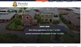 
							         Penola Catholic College – Web Portal								  
							    