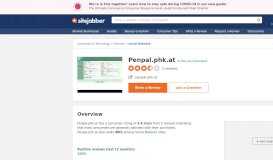 
							         Penpal.phk.at Reviews - 4 Reviews of Penpal.phk.at | Sitejabber								  
							    