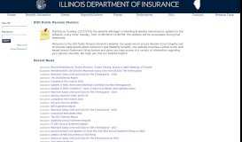 
							         Pension Annual Statement System - the Illinois Department of Insurance								  
							    