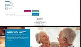 
							         Pension Protection Fund: Welcome to the PPF								  
							    