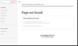 
							         Pension - The City of Edinburgh Council Candidate Portal								  
							    