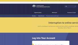 
							         Pensioner services online - Commonwealth Superannuation ...								  
							    