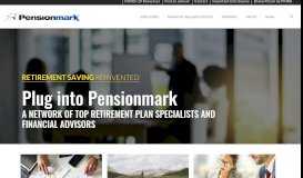 
							         Pensionmark Financial Group, LLC | Retirement Plan Advisors								  
							    