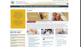
							         Pensions - Commission des services financiers de l'Ontario								  
							    