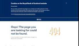 
							         Pensions Existing Customer | Royal Bank of Scotland								  
							    