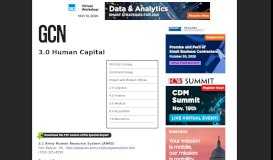 
							         PEO EIS Human Capital -- GCN								  
							    
