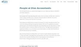 
							         People at Etax Accountants — Etax - 2019 Tax Return Online								  
							    