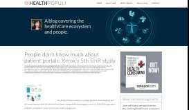 
							         People don't know much about patient portals ... - HealthPopuli.com								  
							    