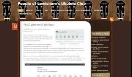 
							         People of Lewisham's Ukulele Club | Ukulele Club in Lewisham								  
							    