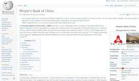 
							         People's Bank of China - Wikipedia								  
							    