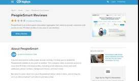 
							         PeopleSmart Reviews - Is it a Scam or Legit? - HighYa								  
							    