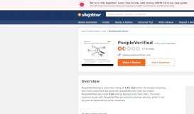 
							         PeopleVerified Reviews - 19 Reviews of Peopleverified.com ...								  
							    