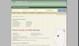 
							         Peoria County Public Records | Search Illinois Government Databases								  
							    