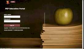 
							         PEP Education Portal - Education Portal Application								  
							    