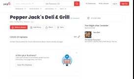 
							         Pepper Jack's Deli & Grill - Delis - 83 Parrish St, Portal, GA ...								  
							    