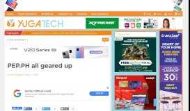 
							         PEP.PH all geared up - YugaTech | Philippines Tech News & Reviews								  
							    