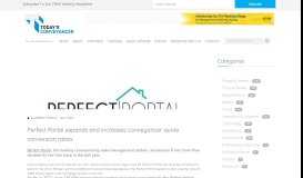 
							         Perfect Portal expands and increases conveyancer quote conversion ...								  
							    