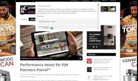 
							         Performance boost for PJH Partners Portal™ - Get Connected Magazine								  
							    