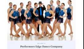 
							         Performers Edge Dance Company in Northville, Mi								  
							    