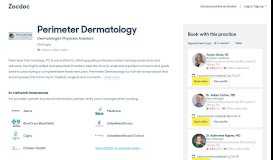
							         Perimeter Dermatology (Atlanta) - Book Appointment Online! - Zocdoc								  
							    