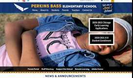
							         Perkins Bass Elementary School								  
							    