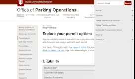 
							         Permit Options: Permits: Office of Parking Operations: Indiana ...								  
							    
