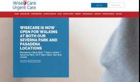
							         perry_admin – WiseCare Urgent Care & Primary Care | Severna Park ...								  
							    