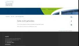 
							         Persönlicher Webspace — Carl von Ossietzky Universität Oldenburg								  
							    