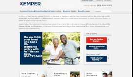 
							         Personal Auto Insurance - Kemper Corporation								  
							    