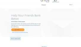 
							         Personal Banking | Introducing Axos - Banking Evolved - Axos Bank								  
							    