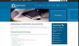 
							         Personal Checking Account Online Banking Family Security ...								  
							    