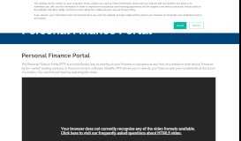 
							         Personal Finance Portal – Beckett Investment Management Group								  
							    