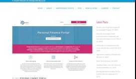 
							         Personal Finance Portal - Pentins Financial Planning								  
							    