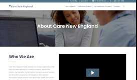 
							         Personal Health Record - Care New England Health System								  
							    