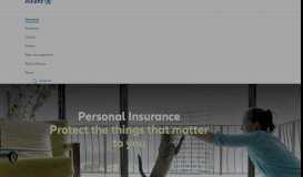 
							         Personal insurance for home, car, pets and musical ... - Allianz Insurance								  
							    