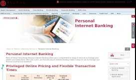 
							         Personal Internet Banking | More | Bank of China (Hong Kong ...								  
							    