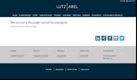 
							         Personal-Lexikon, beck-personal-portal | Lutz Abel								  
							    