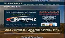 
							         Personal Portal Pages - BG Services AZ								  
							    