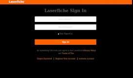
							         Personal Profile - Laserfiche Sign In								  
							    