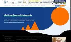 
							         Personal Statement For Medical School - The Medic Portal								  
							    