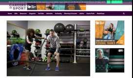 
							         Personal Training. Redefined. - Careers in Sport								  
							    