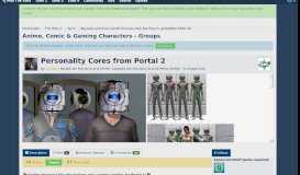 
							         Personality Cores from Portal 2 - Mod The Sims								  
							    