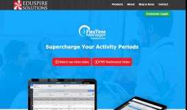 
							         Personalized Activity Periods | FlexTime Manager | Eduspire ...								  
							    