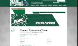 
							         Personnel | Ward T & L Human Resources Team								  
							    