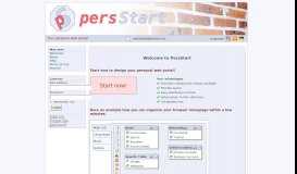 
							         Persstart.com - Your personal web portal								  
							    