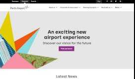 
							         Perth Airport - Corporate								  
							    
