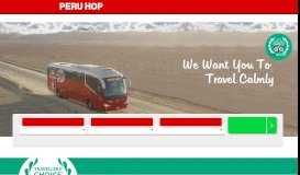 
							         Peru Hop - Don't Be A Typical Tourist								  
							    